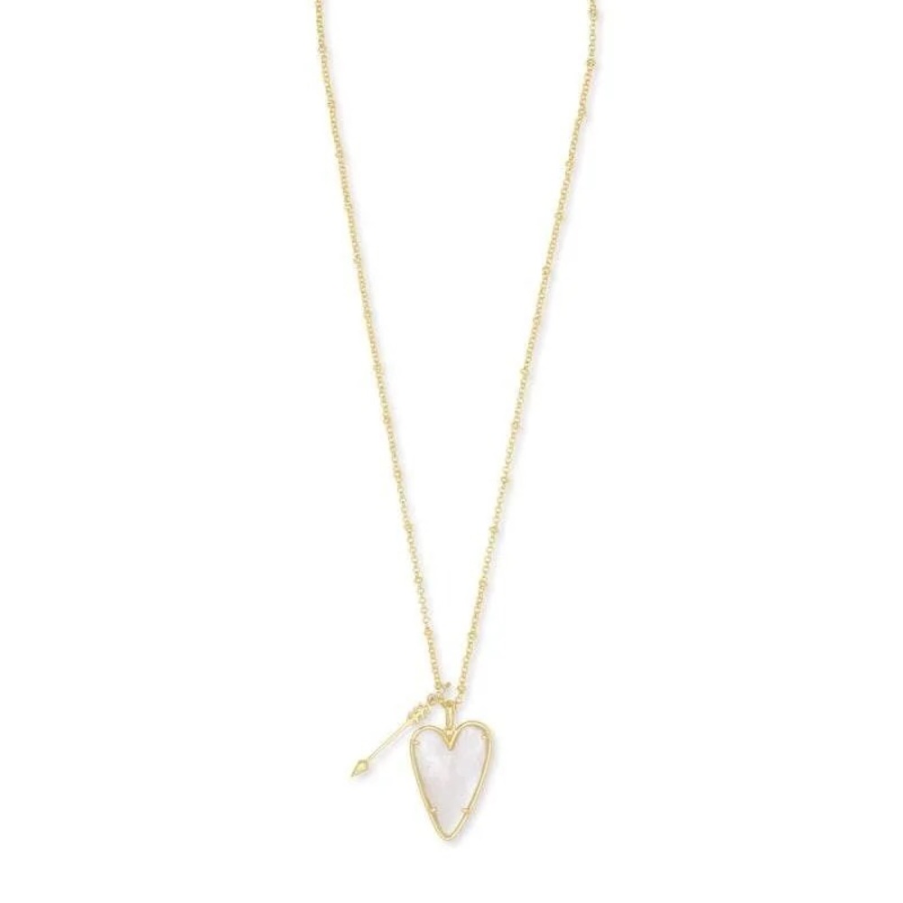 Kendra Scott Ansley Heart Long Pendant Necklace